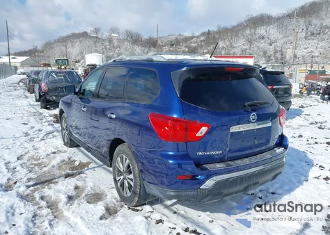 2017 Nissan Pathfinder Sv из США, поврежденный, VIN 5N1DR2MM4HC629993